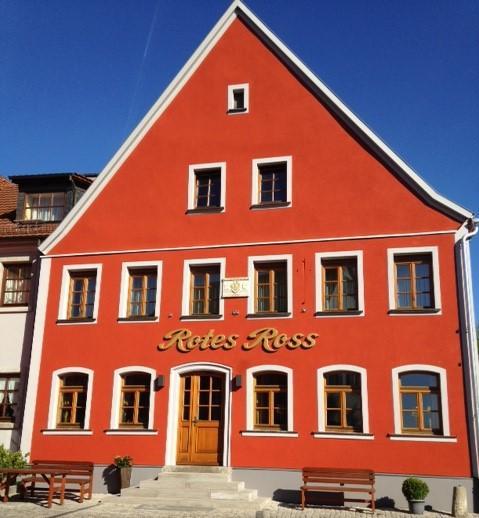 Hotel-Gasthof Rotes Ross Markt Einersheim Eksteriør billede